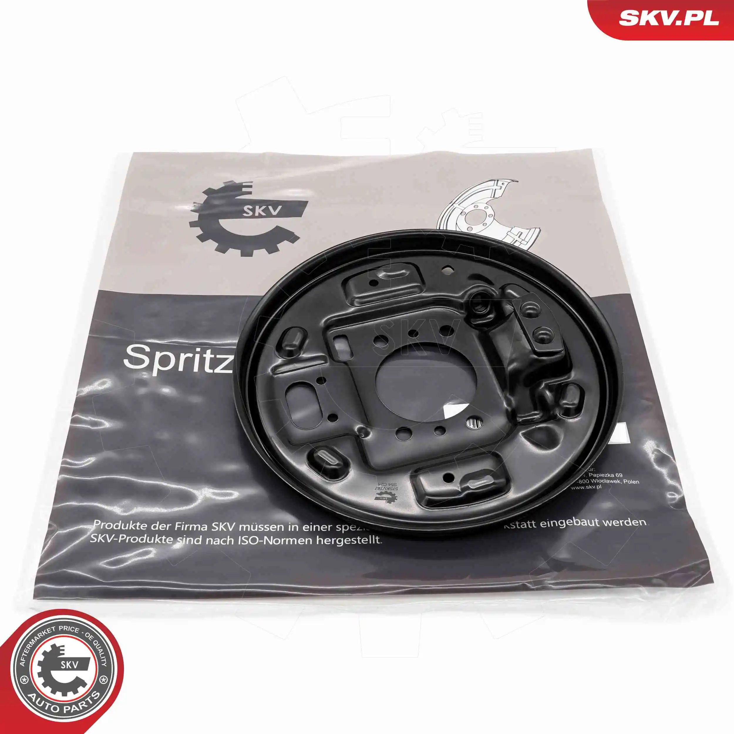 Splash Guard, brake disc